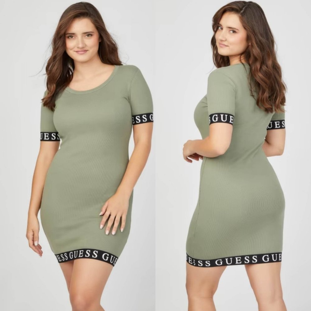 GUESS Women's Lori Logo Dress sz S